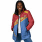 Custom DR Congo Football Padded Jacket Allez Les Léopards