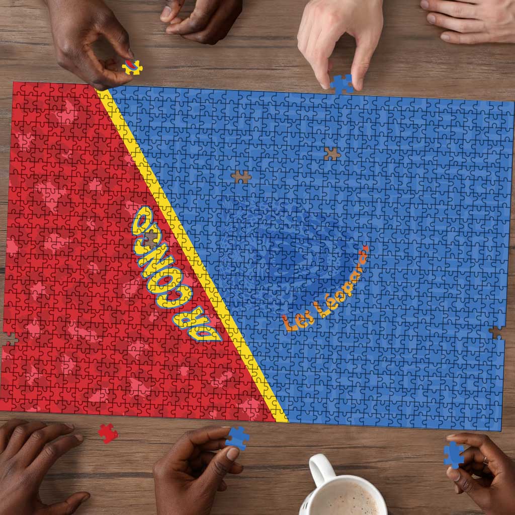 DR Congo Football Puzzle Allez Les Léopards