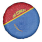 DR Congo Football Spare Tire Cover Go Champions - African Pride