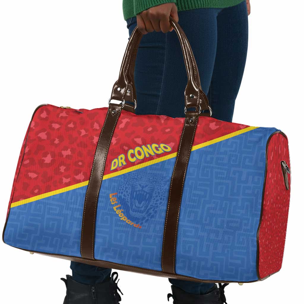 DR Congo Football Travel Bag Allez Les Léopards