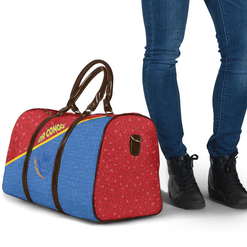 DR Congo Football Travel Bag Allez Les Léopards