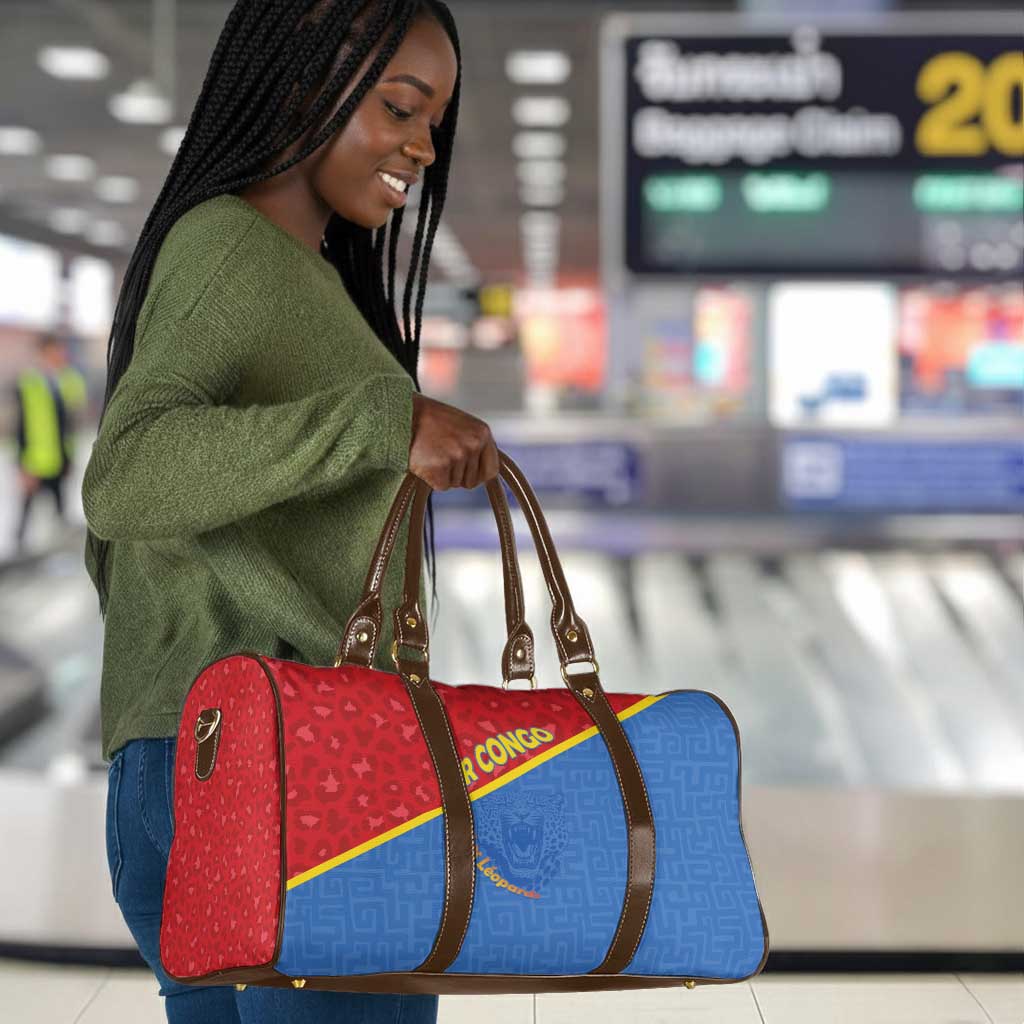 DR Congo Football Travel Bag Allez Les Léopards