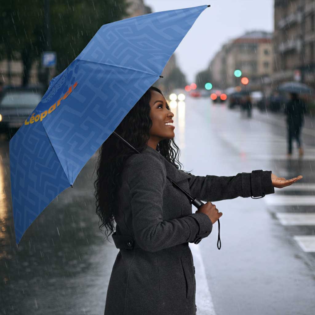 DR Congo Football Umbrella Allez Les Léopards