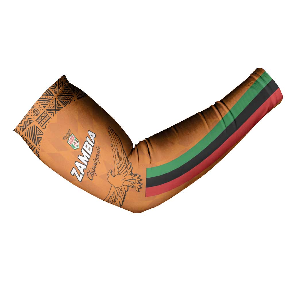 Custom Zambia Football Arm Sleeves Go Chipolopolo Go