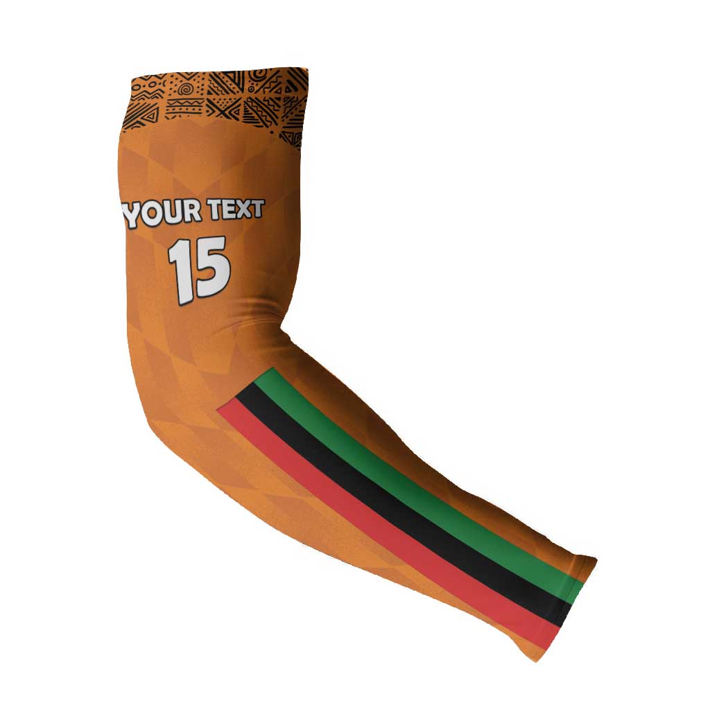Custom Zambia Football Arm Sleeves Go Chipolopolo Go