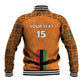 Custom Zambia Football Baseball Jacket Come On Chipolopolo - African Pride