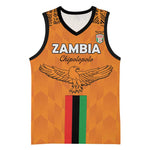 Custom Zambia Football Basketball Jersey Come On Chipolopolo LT15