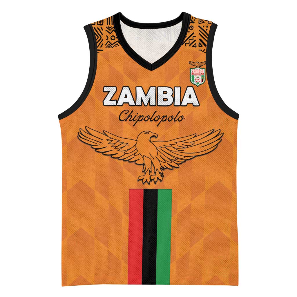 Custom Zambia Football Basketball Jersey Come On Chipolopolo LT15
