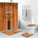 Zambia Football Bathroom Set Go Chipolopolo Go