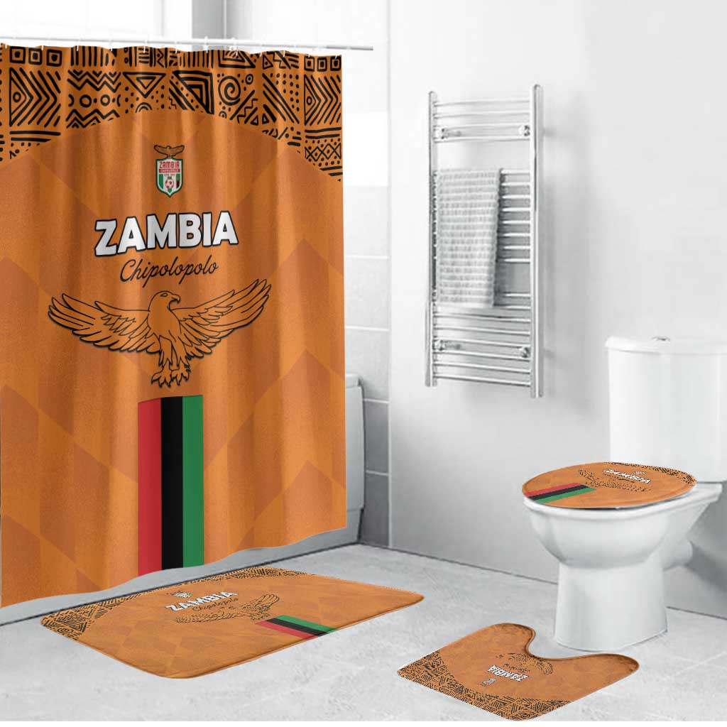 Zambia Football Bathroom Set Go Chipolopolo Go