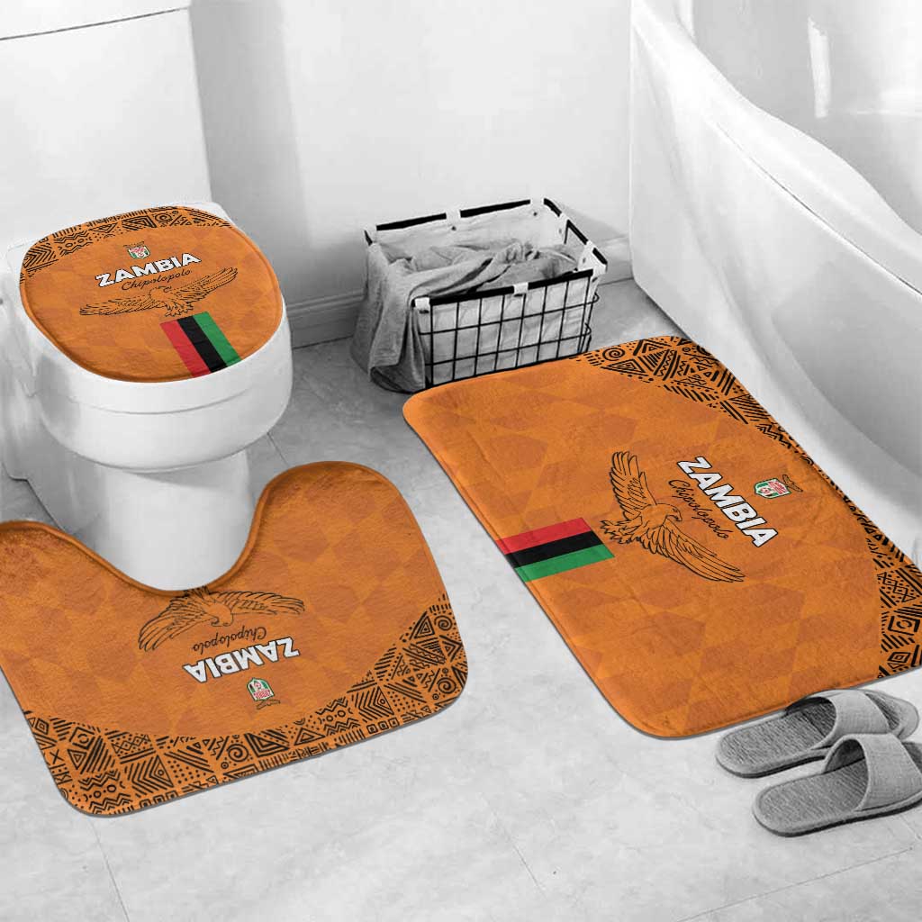 Zambia Football Bathroom Set Go Chipolopolo Go