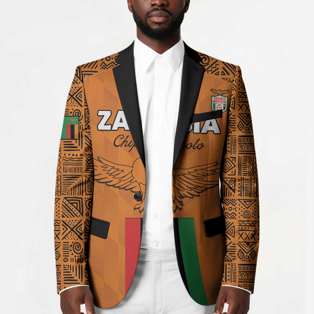 Custom Zambia Football Blazer Go Chipolopolo Go