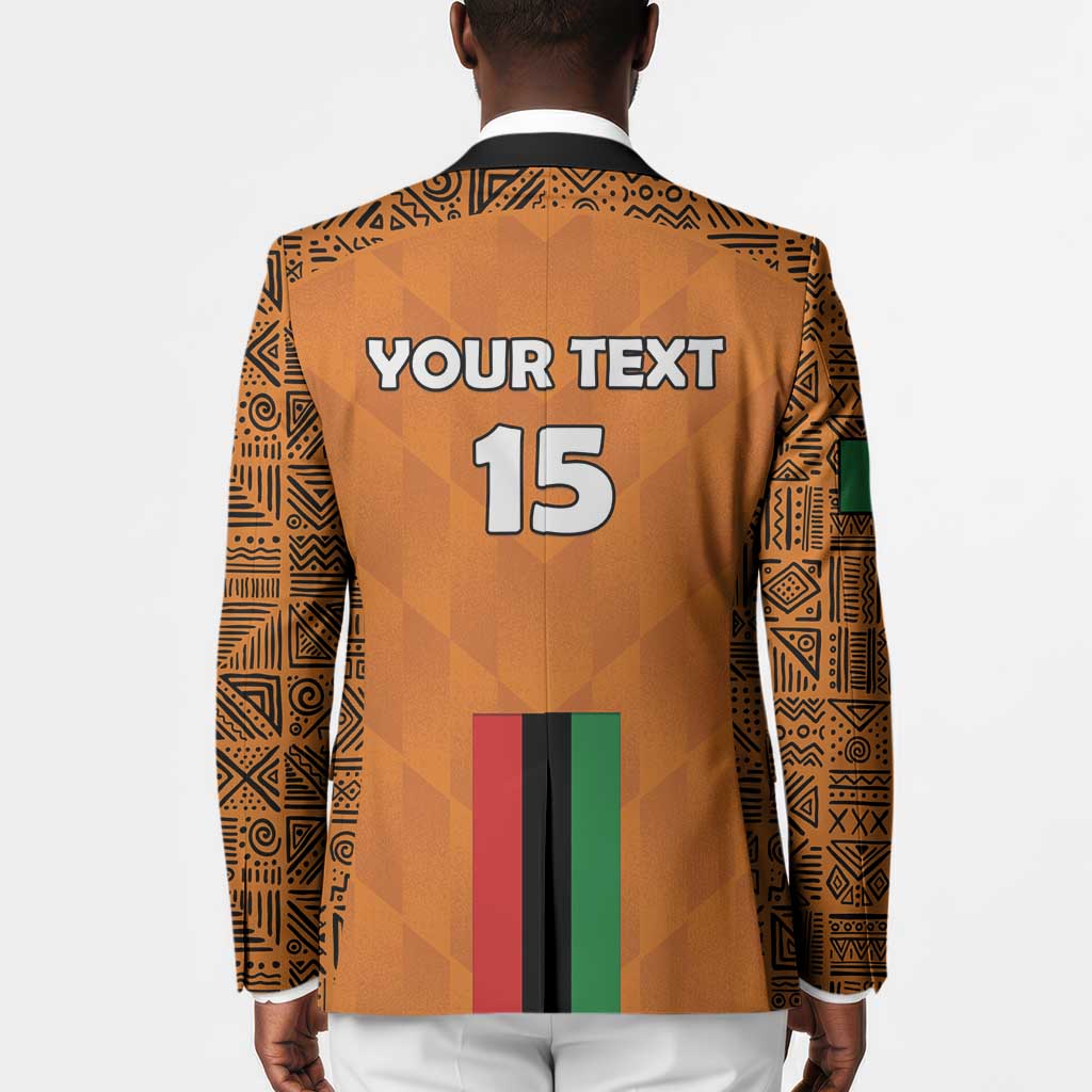 Custom Zambia Football Blazer Go Chipolopolo Go