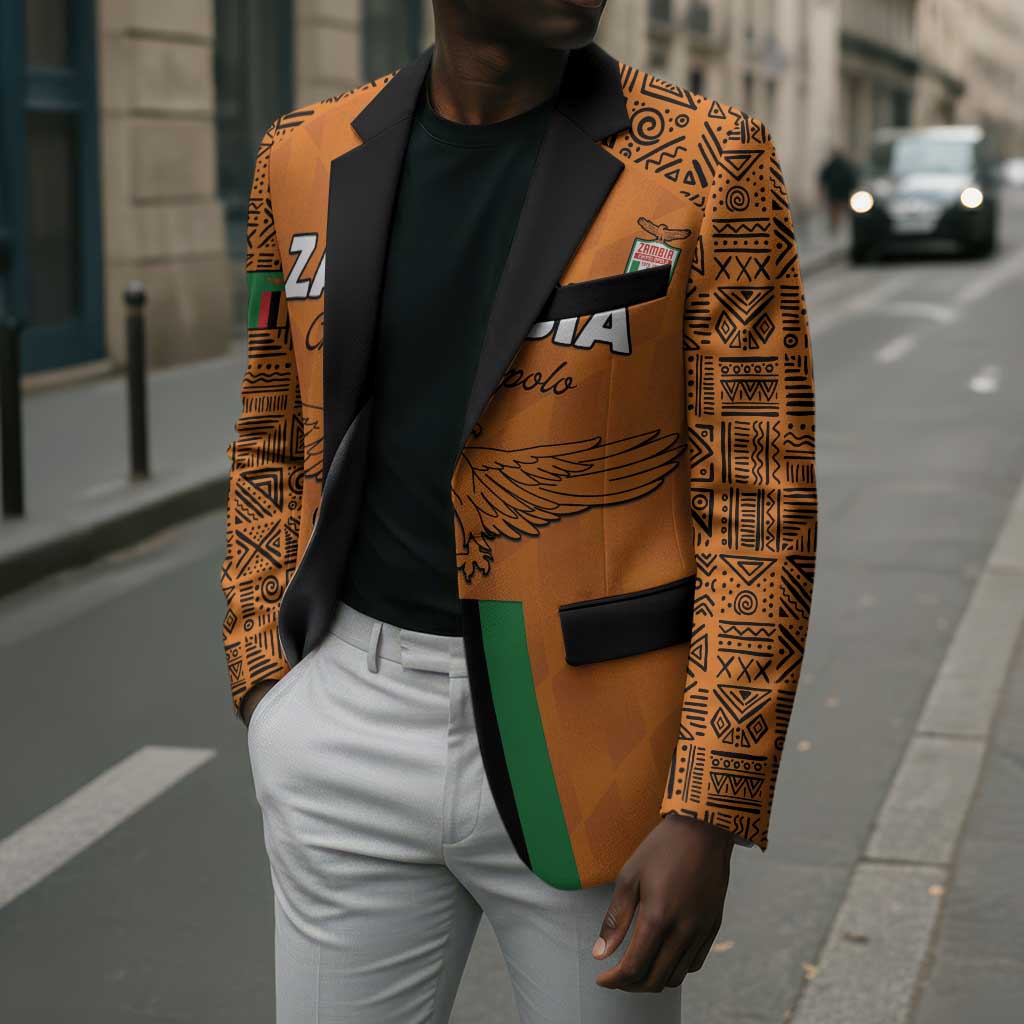 Custom Zambia Football Blazer Go Chipolopolo Go