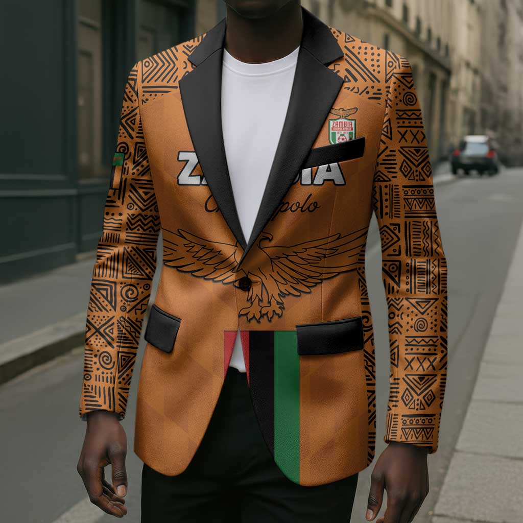Custom Zambia Football Blazer Go Chipolopolo Go