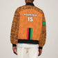 Custom Zambia Football Bomber Jacket Come On Chipolopolo - African Pride