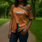 Custom Zambia Football Cross Shoulder Shirt Go Chipolopolo Go