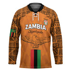 Custom Zambia Football Hockey Jersey Go Chipolopolo Go