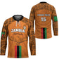 Custom Zambia Football Hockey Jersey Go Chipolopolo Go