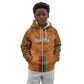 Custom Zambia Football Kid Hoodie Come On Chipolopolo - African Pride