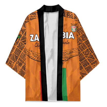 Custom Zambia Football Kimono Go Chipolopolo Go