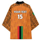 Custom Zambia Football Kimono Go Chipolopolo Go