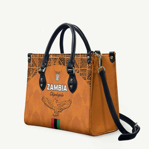 Zambia Football Leather Bag Go Chipolopolo Go