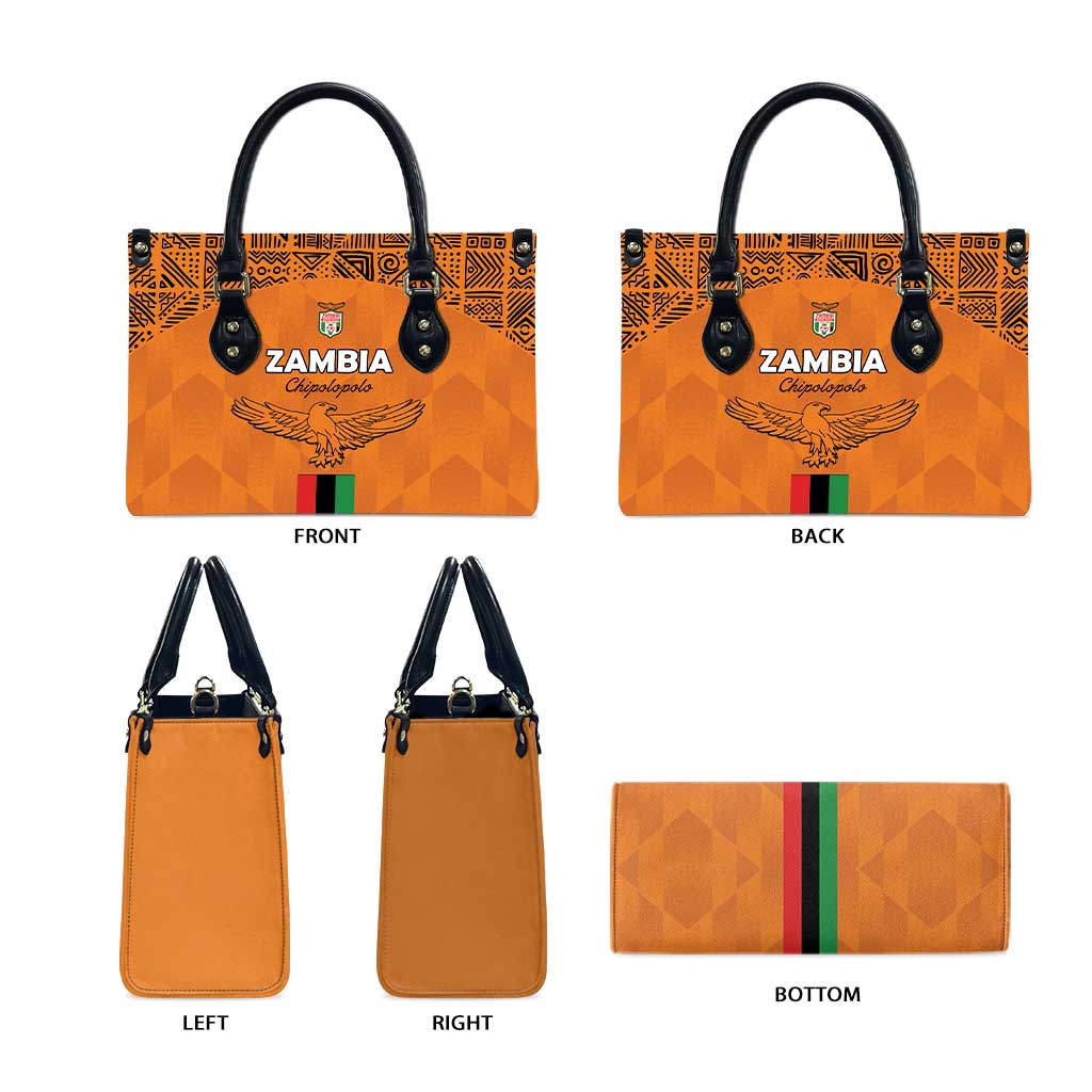 Zambia Football Leather Bag Go Chipolopolo Go
