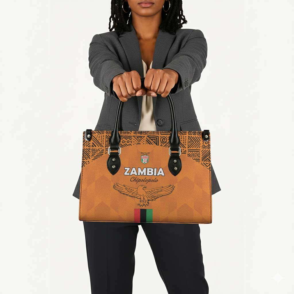Zambia Football Leather Bag Go Chipolopolo Go