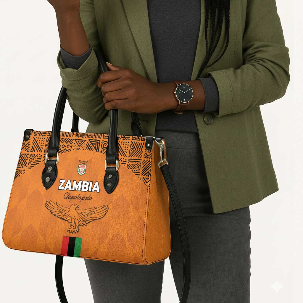 Zambia Football Leather Bag Go Chipolopolo Go