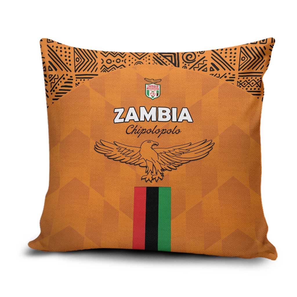 Zambia Football Pillow Cover Go Chipolopolo Go