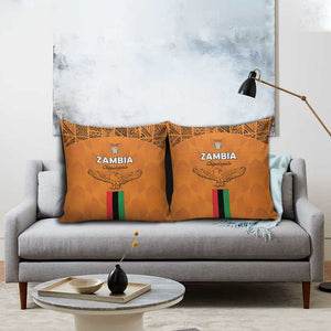 Zambia Football Pillow Cover Go Chipolopolo Go