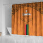 Zambia Football Shower Curtain Come On Chipolopolo - African Pride