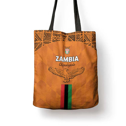 Zambia Football Tote Bag Go Chipolopolo Go