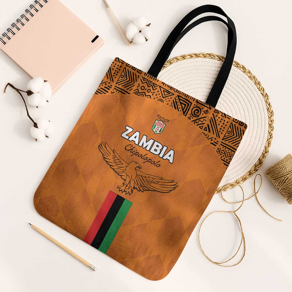 Zambia Football Tote Bag Go Chipolopolo Go