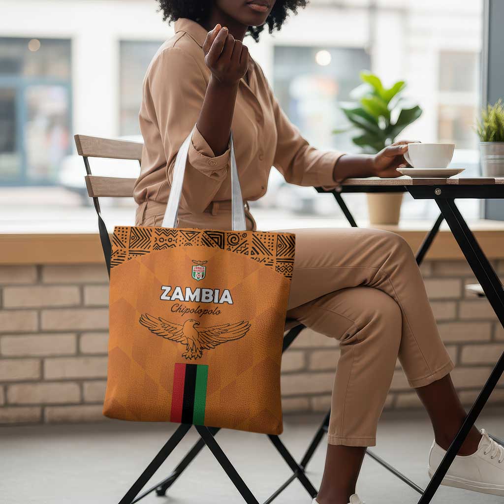 Zambia Football Tote Bag Go Chipolopolo Go