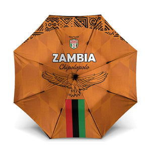 Zambia Football Umbrella Go Chipolopolo Go