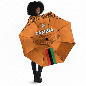 Zambia Football Umbrella Go Chipolopolo Go