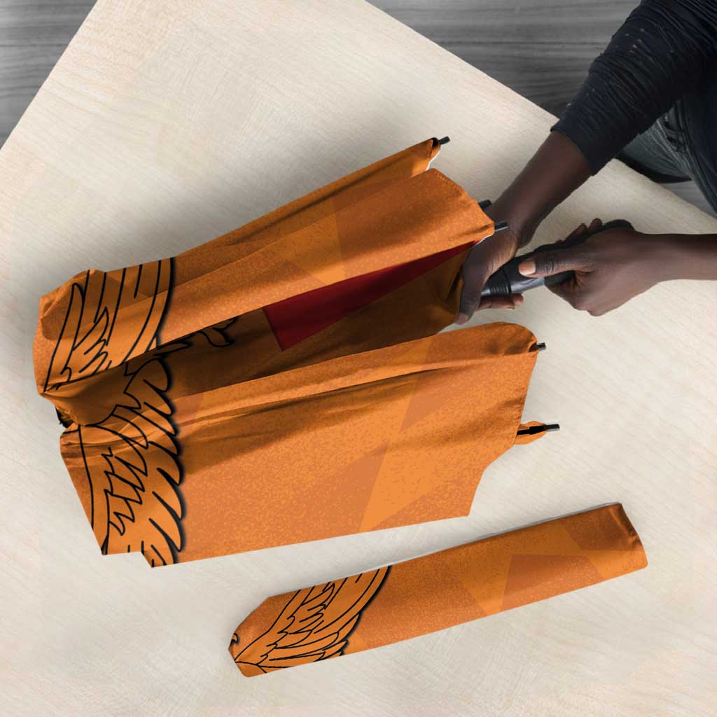 Zambia Football Umbrella Go Chipolopolo Go
