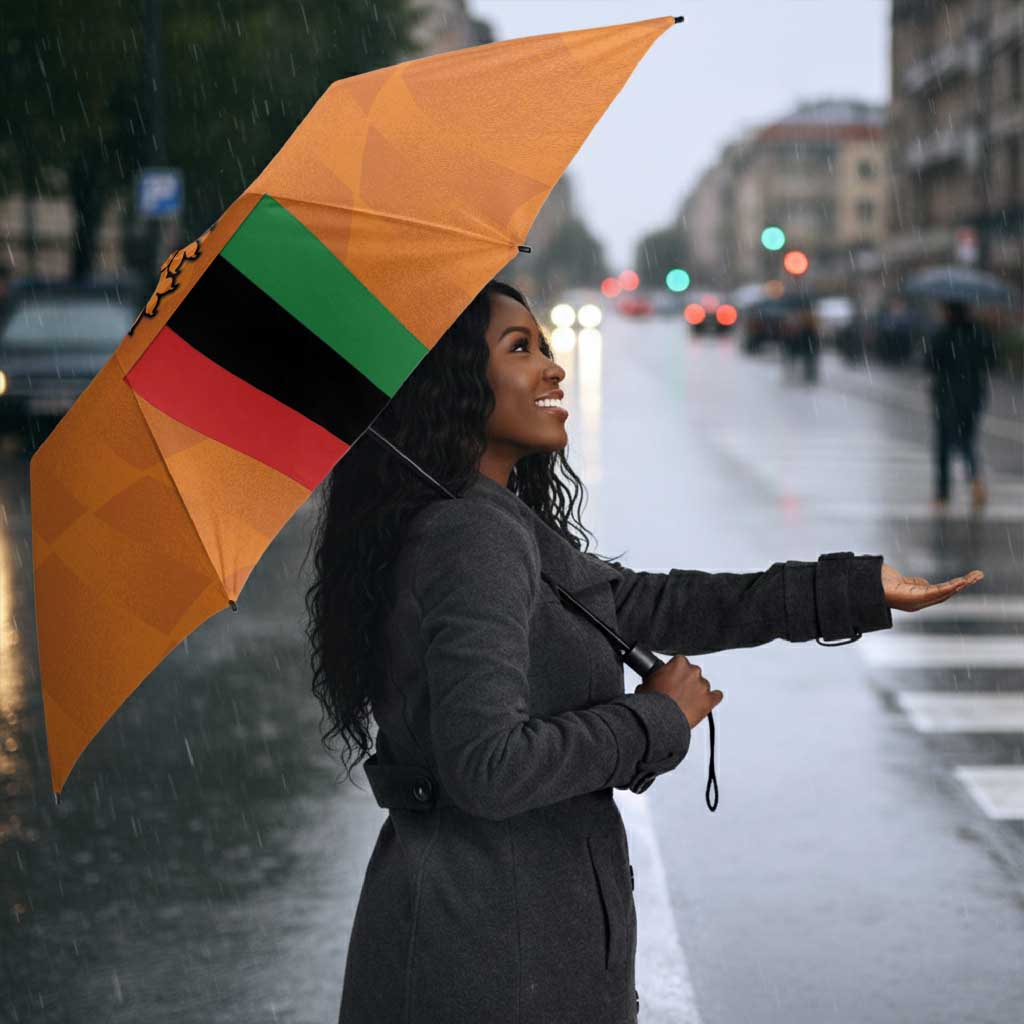 Zambia Football Umbrella Go Chipolopolo Go