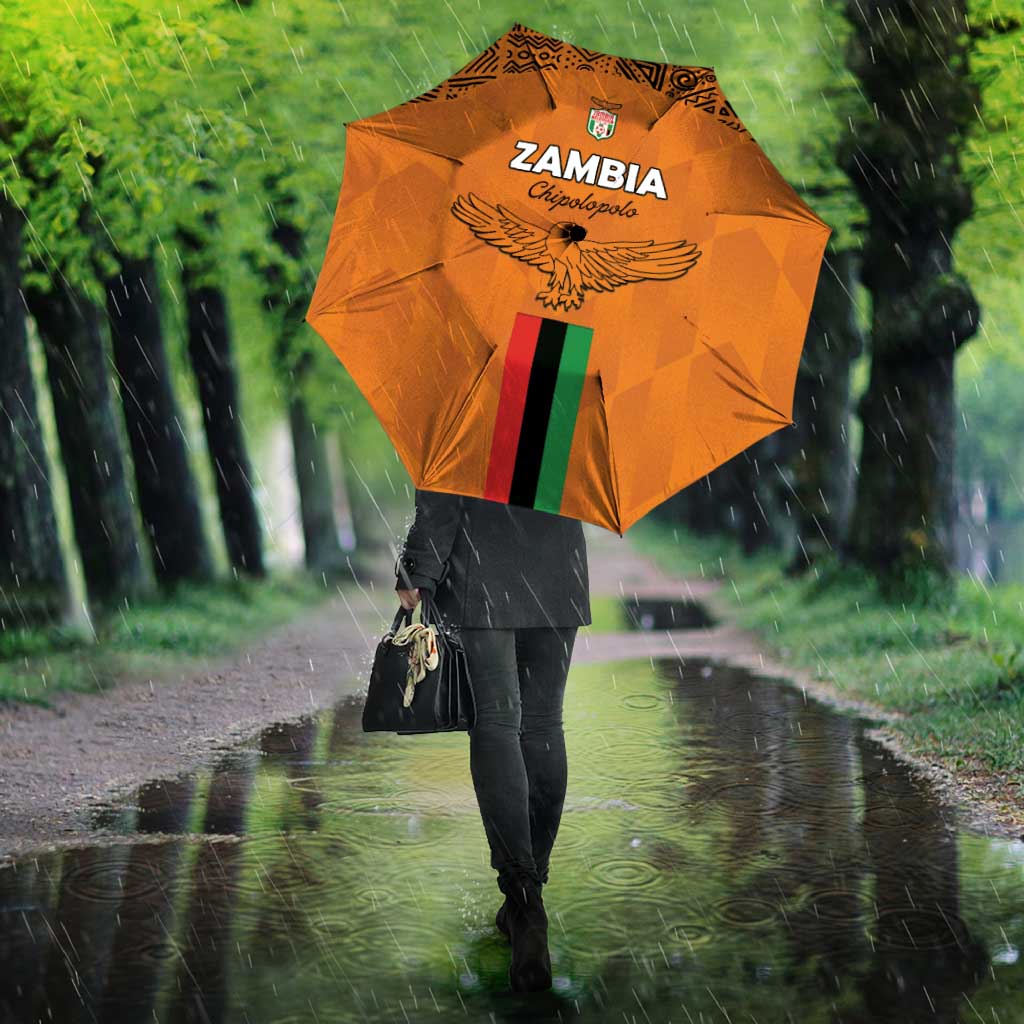 Zambia Football Umbrella Go Chipolopolo Go