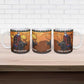 Kenya Safari Christmas Ceramic Mug Black Santa Riding Cape Buffalo - Heri ya Krismasi