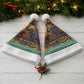 Afro Christmas in Kenya Safari Christmas Santa Hat Black Santa Riding Elephant - African Pride