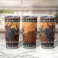 Afro Christmas in Kenya Safari Tumbler Cup Black Santa Riding Elephant - African Pride