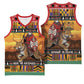 Afro Christmas in Kenya Safari Basketball Jersey Black Santa Riding Leopards LT15