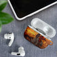 Kenya Safari Christmas AirPods Case Black Santa Riding Rhinoceros - Heri ya Krismasi