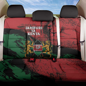 Jamhuri Ya Kenya Back Car Seat Cover African Lion - Coat Of Arms