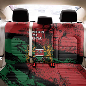 Jamhuri Ya Kenya Back Car Seat Cover African Lion - Coat Of Arms