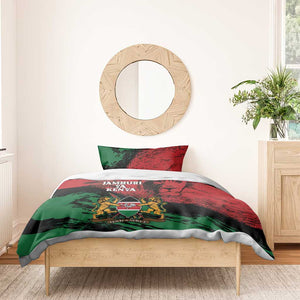 Jamhuri Ya Kenya Bedding Set African Lion - Coat Of Arms