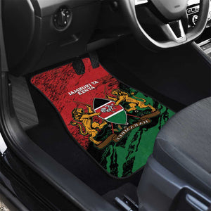 Jamhuri Ya Kenya Car Mats African Lion - Coat Of Arms